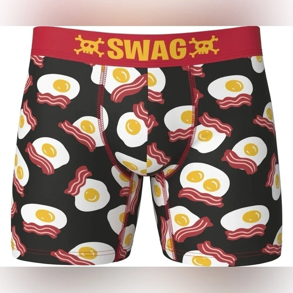 Swag Men’s Bacon Novelty Boxer Briefs